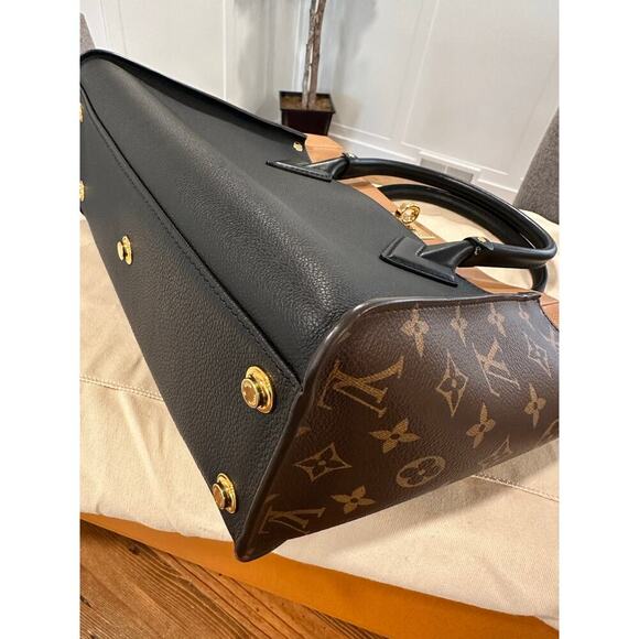 Louis Vuitton On My Side MM Noir Bag - Picture 7 of 16
